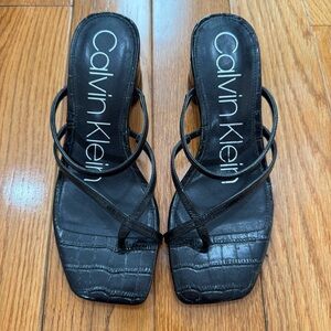 Calvin Klein Block Heel Sandal